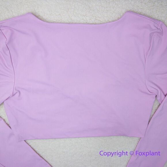 New! Set! Toast Swim crop surf bikini top High Waist, String Bikini Bottom, M - Picture 6 of 16